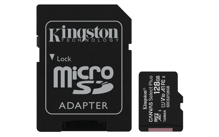 Kingston MicroSDHC 128Gb SDCS3/128GB SDCS2/128GB 100Mb/s Cl10 UHS-I+Adapter | axd.gr