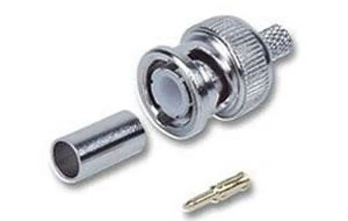 Ακροδέκτης Βύσμα BNC για κάμερες RG6 Male Straight Type | axd.gr