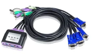 ATEN CS64A KVM Switch 4x Υπολογιστές PS/2 VGA με ήχο