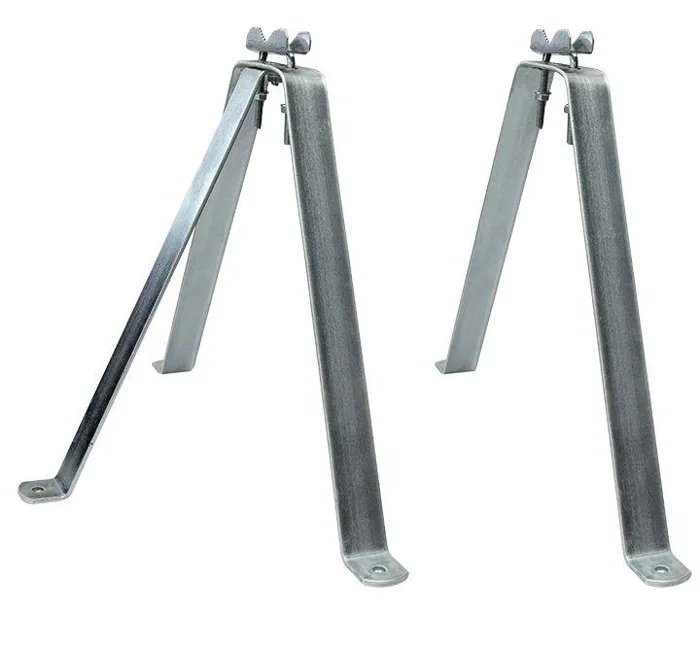 Βάση για στήριξη ιστού σε κάθετη επιφάνεια V 25cm Satellite | axd.gr