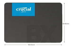 Crucial 240Gb SSD 2.5" S3 540R|500W BX500 3D CT240BX500SSD1 3YW