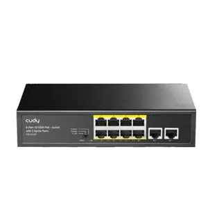 CUDY Switch 5Port Gigabit PoE+ GS1005P 1xSFP port