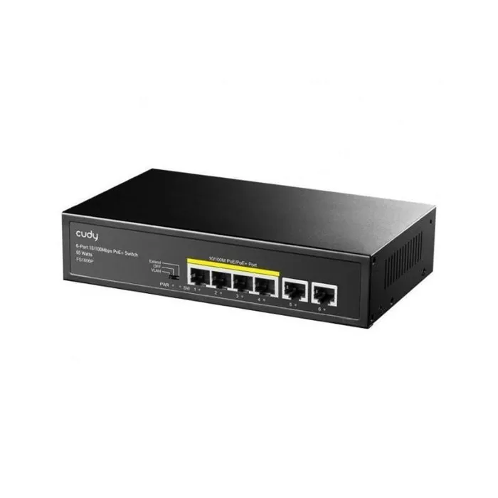 CUDY Switch 5Port Gigabit PoE+ GS1005P 1xSFP port | axd.gr