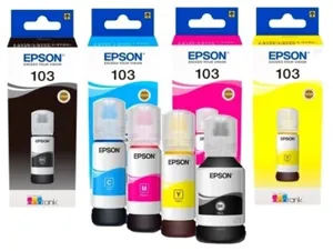 Epson C13T00S24A CYAN No103 65ml 4500p Ink Dye ITS.