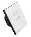 Έξυπνος Διακόπτης Τοίχου Διπλός Broadlink Remote TC2 | axd.gr