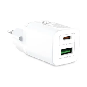 Φορτιστής 65W USB/USB-C QC4.0 PD3 + καλώδιο 1m XO L139