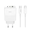 Φορτιστής 65W Triple USB+2xUSB-C QC4.0 PD3+ καλώδιο 1m XO L139 | axd.gr