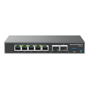 Grandstream GCC6010 UC+Networking Convergence Device 5p 4PoE 2xSFP 2.5Gb VPN+IP PBX 36W 3YW