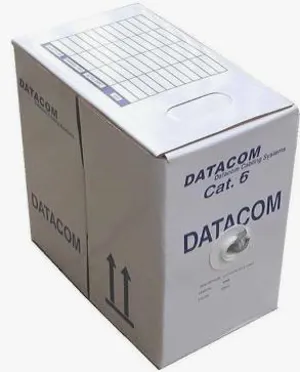Καλώδιο UTP 305m CAT6 500MHz 1m Copper AWG24 Μονόκλωνο Datacom