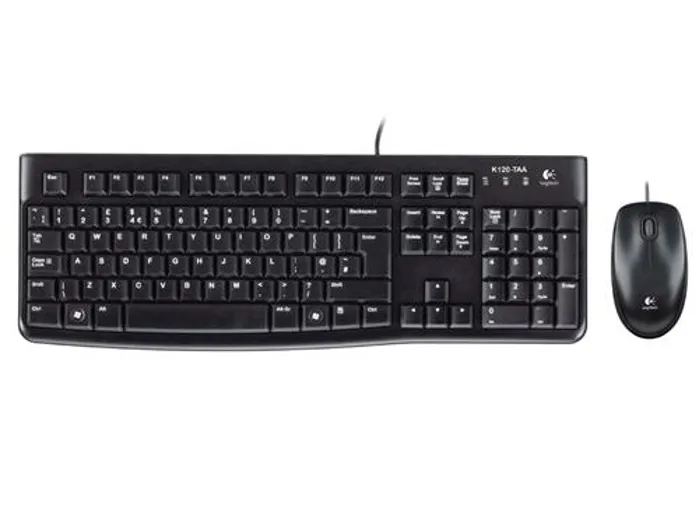 Logitech ΣΕΤ Ενσύρματο Keyboard-Mouse MK120 920-002541 | axd.gr