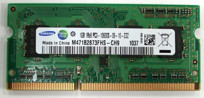 #RAM 1GB DDR3 SODIMM 1333MHz PC3-10600S #RFB | axd.gr