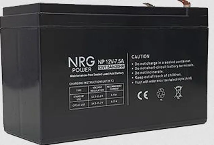 Μπαταρία 12V-7.5Ah για UPS 151x65x98mm NRG | axd.gr