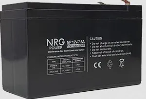 Μπαταρία 12V-7.5Ah για UPS 151x65x98mm NRG