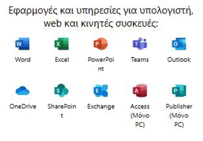MS Office 365 Standard Year PCx5+email+1Tb Ετήσια Συνδρομή | axd.gr