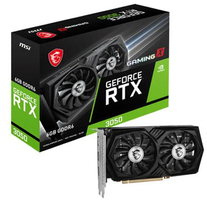 MSI 6Gb RTX3050 2xH-DP Gaming 3YW Κάρτα Γραφικών | axd.gr