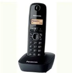 Panasonic KX-TG1611 Μαύρο Dect Aσύρματο Τηλέφωνο
