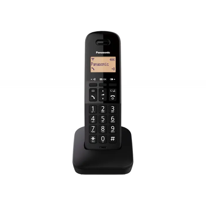 Panasonic KX-TGB610GRB Black Dect Ασύρματο Τηλέφωνο | axd.gr