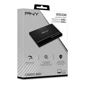 PNY 250GB SSD 2,5" S3 535R|500W CS900 3YW Σκληρός Δίσκος