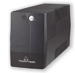 Powertech UPS 850VA Line Interactive 2xSchuko