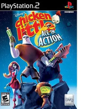 PS2-GAME : CHICKEN LITTLE (ACE IN ACTION)