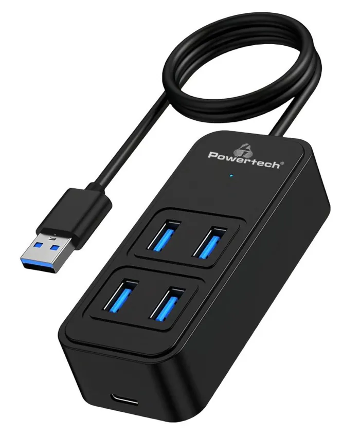 PT USB 3.0 Hub 4port x USB3.2 5Gbps USB-A 1m | axd.gr