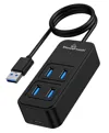 PT USB 3.0 Hub 4port x USB3.2 5Gbps USB-A 1m | axd.gr