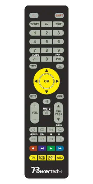 NOVA RCU HD3001/5001/HD831/865 Τηλεχειριστήριο