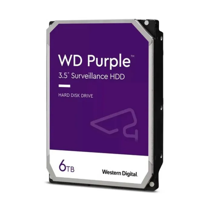 Western Digital 6Tb HDD Purple WD64PURZ 3YW | axd.gr