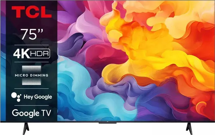 TCL 75" TV 4K UHD 75V6B Smart WiFi 2YW | axd.gr