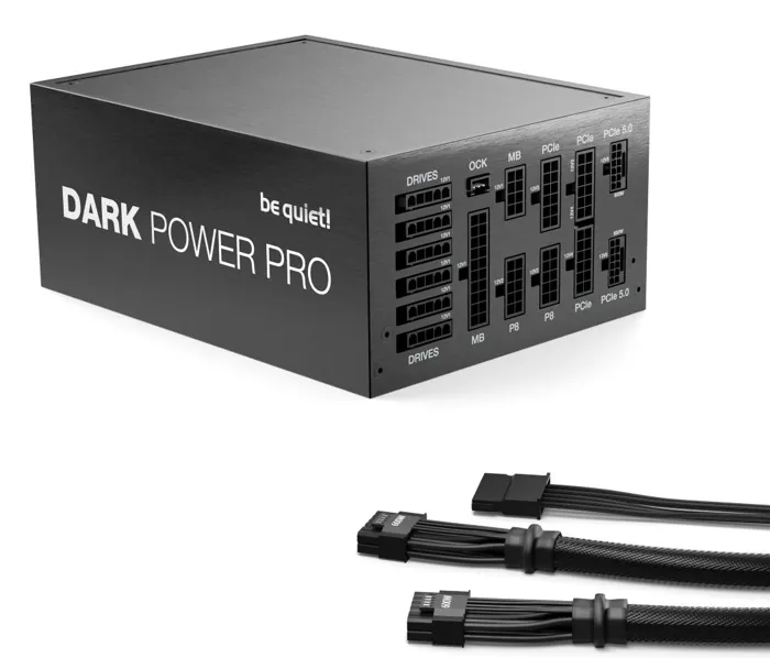 Τροφοδοτικό 1600W 14cm APFC 80+Titanium BeQuiet Modular 10YW | axd.gr