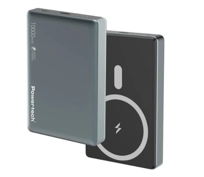 XO Powerbank 10000h 15w wireless+PD20W black | axd.gr