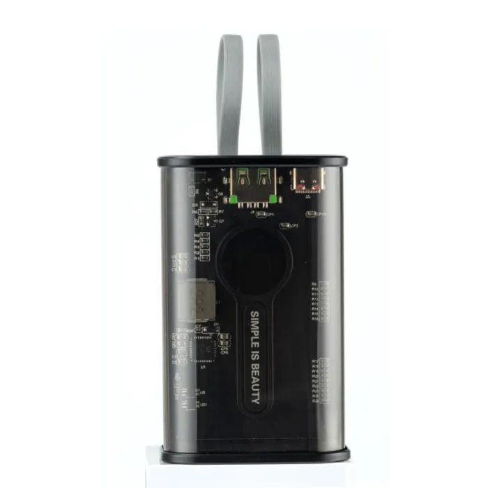 XO Powerbank 20000mAh 22.5W Type-C και Lightning με οθόνη QC PD | axd.gr